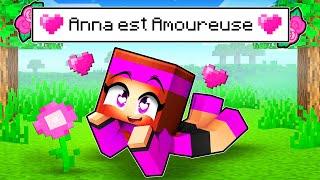 Anna est Follement AMOUREUSE de quelqu'un sur Minecraft !