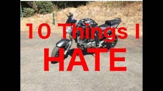 10 Things I Hate About My SV650