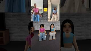 Blue sweatpants girl in Roblox  Part-2 | Tyla dance | @ROBXBacon #roblox #tiktok #shorts