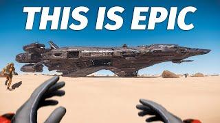 Star Citizen - The BIGGEST Ship?! (RSI Polaris Ship Tour)