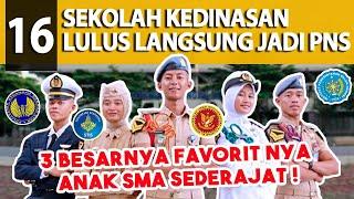 16 SEKOLAH KEDINASAN YANG BISA LANGSUNG JADI PNS !!