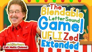 The Blendable Letter Sound Game | Extended | Zed Version | UFLI | Jack Hartmann