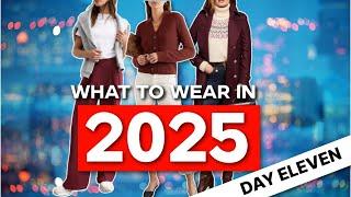 Outfit Ideas With Burgundy for 2025| **DAY ELEVEN **