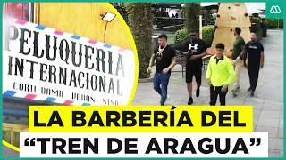 La barbería del "Tren de Aragua": Los grupos criminales tras el masivo rubro en Santiago