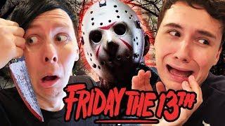 Dan and Phil vs. JASON - Friday the 13th!