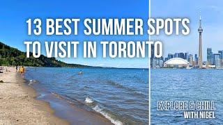 13 BEST SUMMER DESTINATIONS IN TORONTO (2024) | Harbourfront, Beaches, Centre Island, & More! ️️