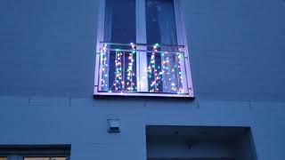 Weihnachtsbeleuchtung american Bunte Lichterkette mit zahlreichen Effekten - Dezente Lichter (kappa)