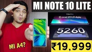 Xiaomi Mi Note 10 Lite : Midrange Killer | Mi Note 10 Lite India Launch, Price & Specs 