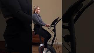 16-Level Magnetic Resistance Upright Bike | Sunny Health & Fitness