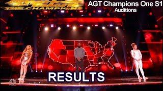 RESULTS  Vote from Superfans Audition | America's Got Talent The Champions One AGT Results