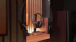Batelier Wooden Headphone Stand - Minimalist & Clean #desksetup #headphones #minimalist