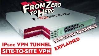 How to configure IPsec VPN on FortiGate Firewall - Site-to-Site VPN Tunnel