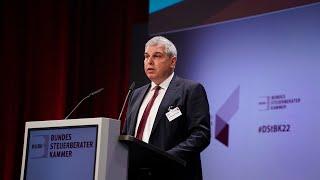 DEUTSCHER STEUERBERATERKONGRESS 2022: Grußwort von BFH-Präsident Dr. Hans-Josef Thesling