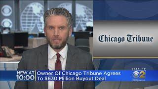 Chicago Tribune Owner Agrees To Purchase By Hedge Fund Alden Global Capital