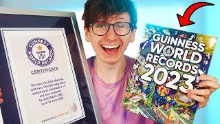 I’m in the Guinness WORLD RECORD Book 2023!