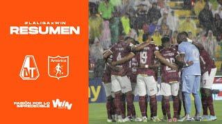 Tolima vs. América (resumen y goles) | Liga BetPlay Dimayor 2024- 1 | Fecha 3