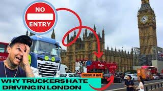 Why London Is a Trucker's Worst Nightmare! - Trucking UK Vlog