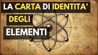 LA CARTA DI IDENTITA' DEGLI ELEMENTI