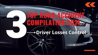 Driver Falls Asleep And Losses Control | Scary Road Accident | Driving Fails | Road Footage