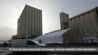 Attaching Tent Roof for Storage Tent VEGA by STOREX