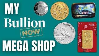 My Bullion Now MEGA Shop of Gold and Silver from around the World