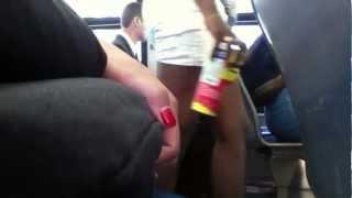 Hottie bus white guy