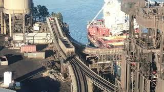 NS loading the Algoma Innovator at the Sandusky Coal Dock