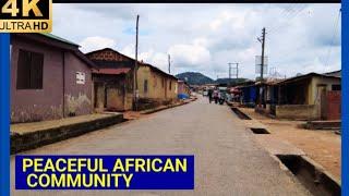 Life inside local community in Africa  Ghana  | Obuasi