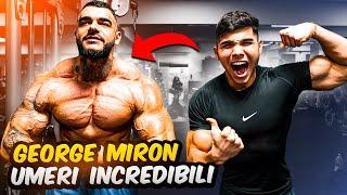 CUM SE ANTRENEAZA UN CULTURIST PROFESIONIST?! I UMERI+TRICEPS CU GEORGE MIRON