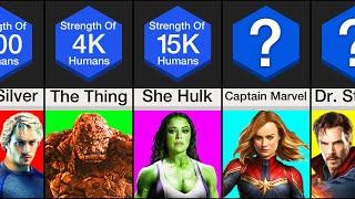 Comparison: Most Powerful Marvel Characters