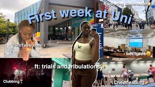 My FIRST WEEK at UNI ft: Lectures, cheerleading, clubbing, trials, tribulations & stress(MMU)