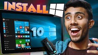 Windows 10 - Download & Install! For Free! Stop Using Fake Version - Win 10 Install step by step