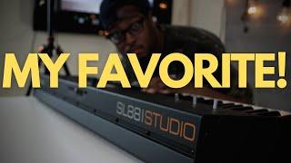 My New Favorite Keyboard! |Studiologic SL88 Studio Review!|
