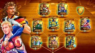 I Built Best Ever Max Rated PRIME HEROES Squad - FIFA Mobile