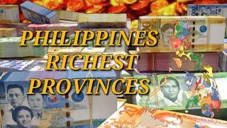 PHILIPPINES PROVINCES RANKING (POOREST TO RICHEST)