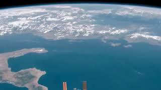Вид из космоса планеты Земля
