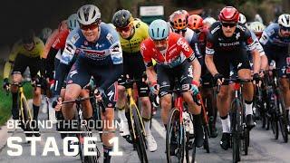 Reviewing an exciting 2024 Paris-Nice Stage 1 | Beyond the Podium | NBC Sports