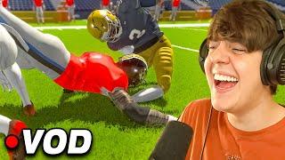 FUNNIEST FOOTBALL GAME OF ALL TIME  [YUMI VOD]