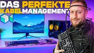 SCHLUSS MIT KABELSALAT! So bekommst auch du das perfekte Kabelmanagment für dein Gaming Setup!