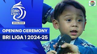 Terlalu Gumush!!! Abang L Nyanyikan "Indonesia Pusaka" | Opening Ceremony BRI Liga 1 2024/2025