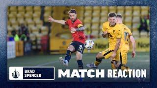 Match Reaction | Brad Spencer post Livingston