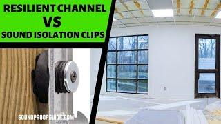 Resilient Channel Vs Sound Isolation Clips - All The Facts!