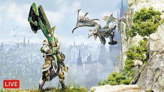  LIVE - I can't stop playing Monster Hunter Wilds (High Rank Gameplay)