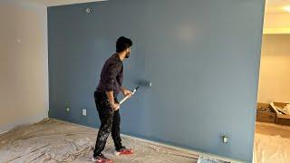 How to paint an accent walls | DIY For Beginners