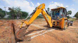 JCB 3DX small Bucket change to dig New Home Foundation near my Village | Jcb video