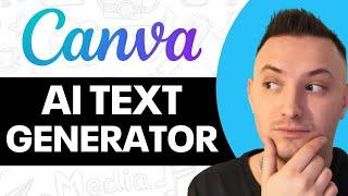 How to Use Canva AI Text Generator (Step by Step)