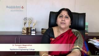 Partners in Progress - Thangam Meganathan, Chairperson, Rajalakshmi Institutions