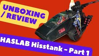 Unboxing and Review - HASLAB Cobra Hisstank for GI Joe Classified - Hisstank only (Hasbro)