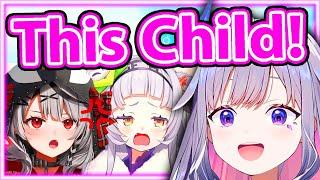 Chloe and Shion Can't Handle Biboo's Kusogaki-ness【Hololive EN】