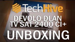 Devolo dLan TV Sat 2400-CI+ im Unboxing